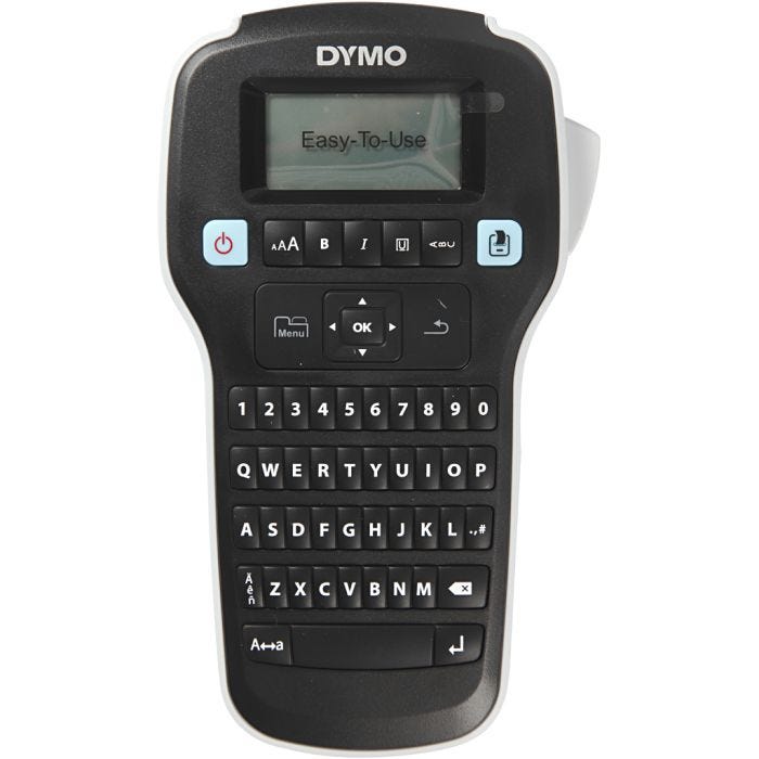 Dymo Label Manager, dim. LM160, L: 9+12 mm, 1 pz