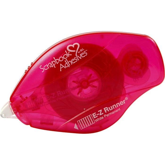 E-Z Runner, strisce, permanente, L: 8 mm, 15 m/ 1 rot.