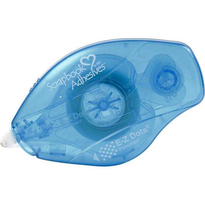 E-Z Runner®, puntini, permanente, L: 8 mm, 15 m/ 1 rot.