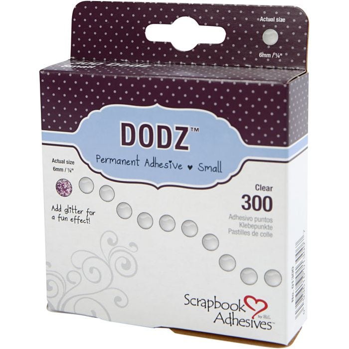 Punti colla Dodz, diam 6 mm, spess. 0,5 mm, 300 pz/ 1 conf.