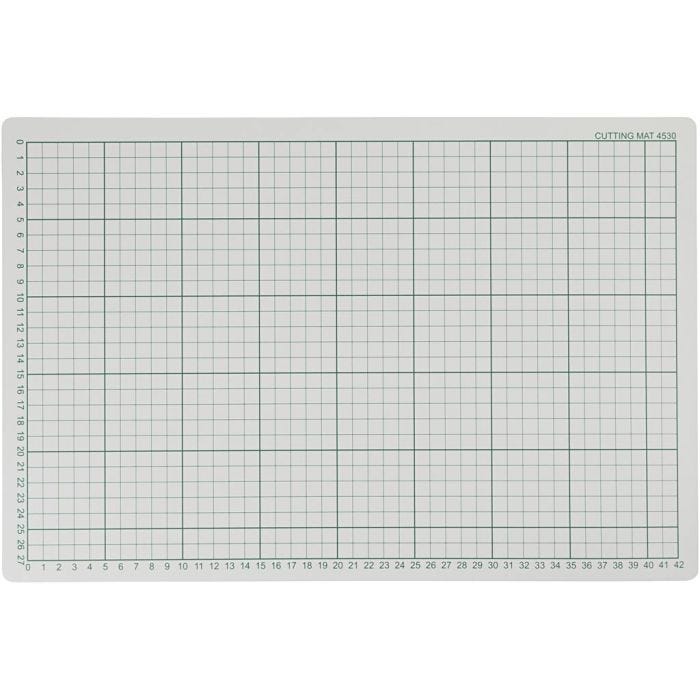 Tappetino per tagliare, misura 30x45 cm, spess. 3 mm, 1 pz