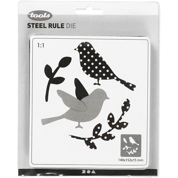 Fustella in acciaio, tag, misura 14x15,25 cm, spess. 15 mm, 1 pz