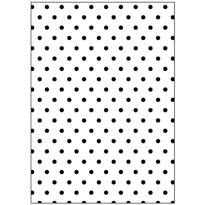 Mascherina per embossing, pois, misura 13x18,5 cm, spess. 2 mm, 1 pz