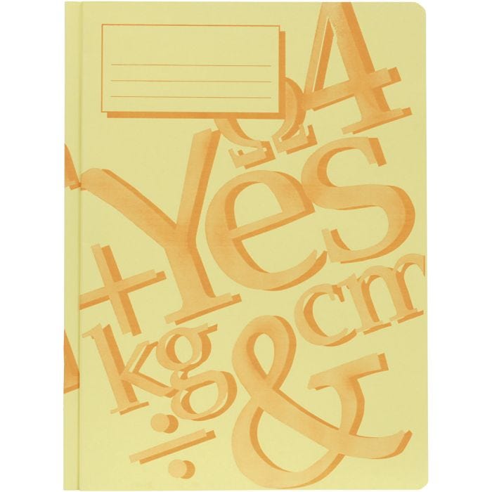 cartella di lavoro, A4, giallo, 100 pz/ 1 conf.