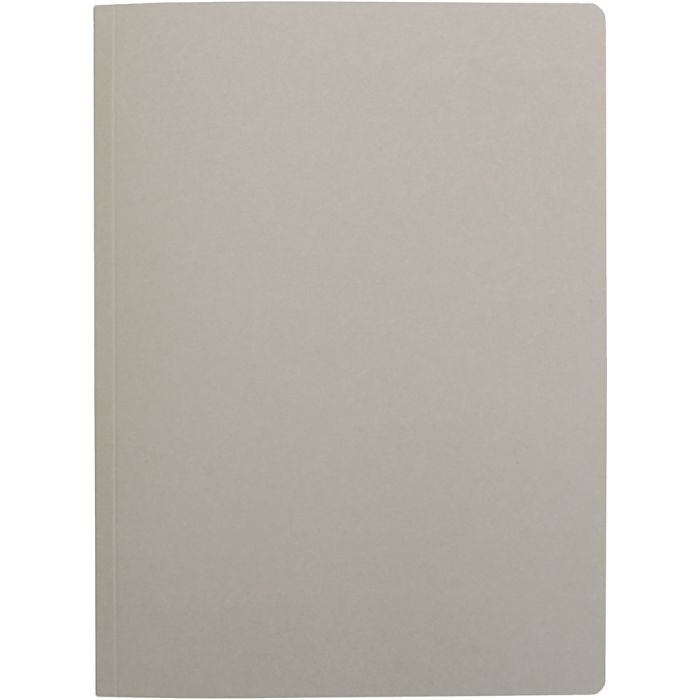 cartella di lavoro, A4, grigio, 100 pz/ 1 conf.