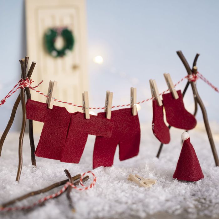 L'elfo lava i vestiti