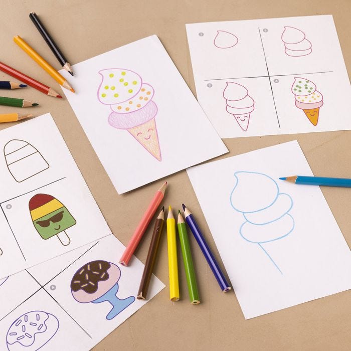 Impara a disegnare torte e dolci