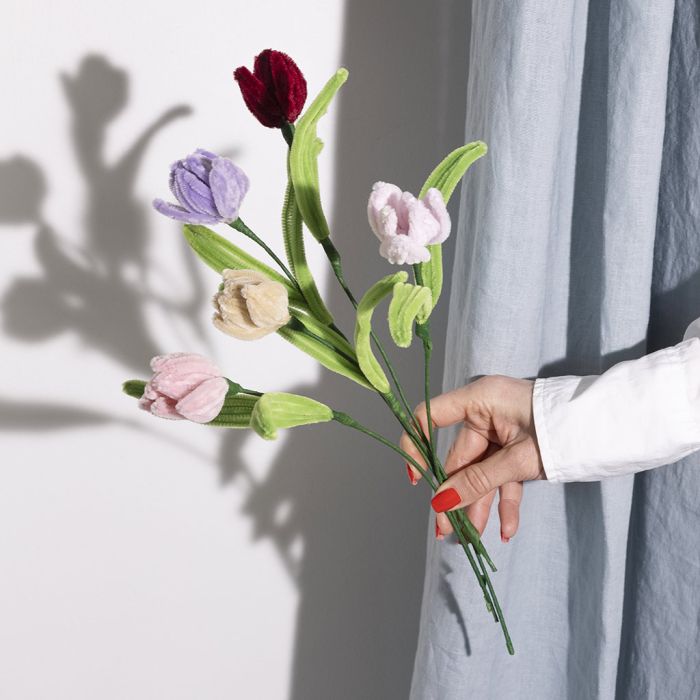 Tulipani di scovolini