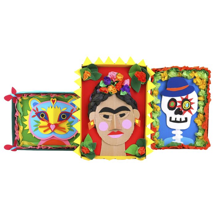 Il Messico di Frida Kahlo – foto di assemblaggio 