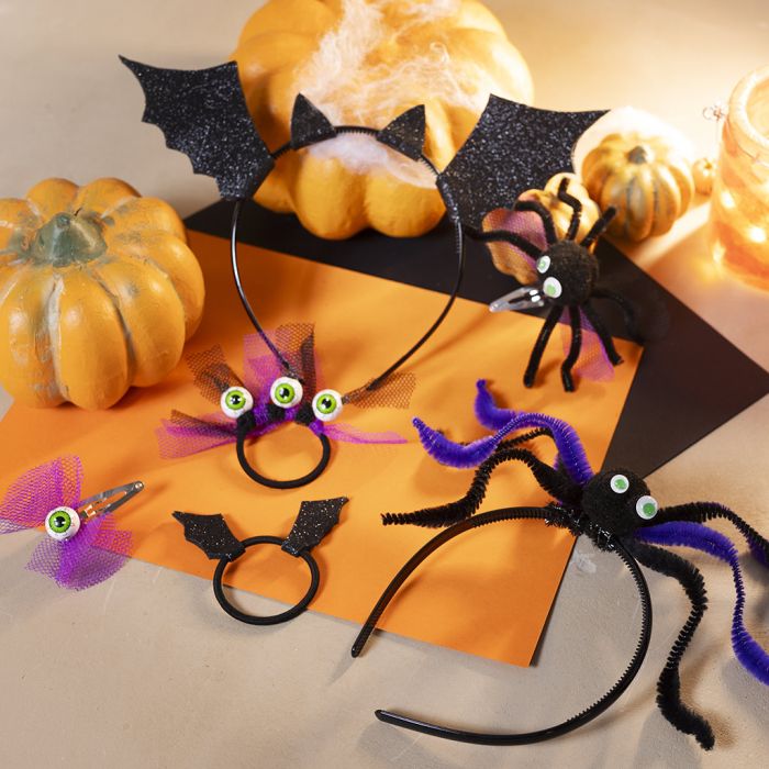 Decorazioni Halloween ragno e pipistrello