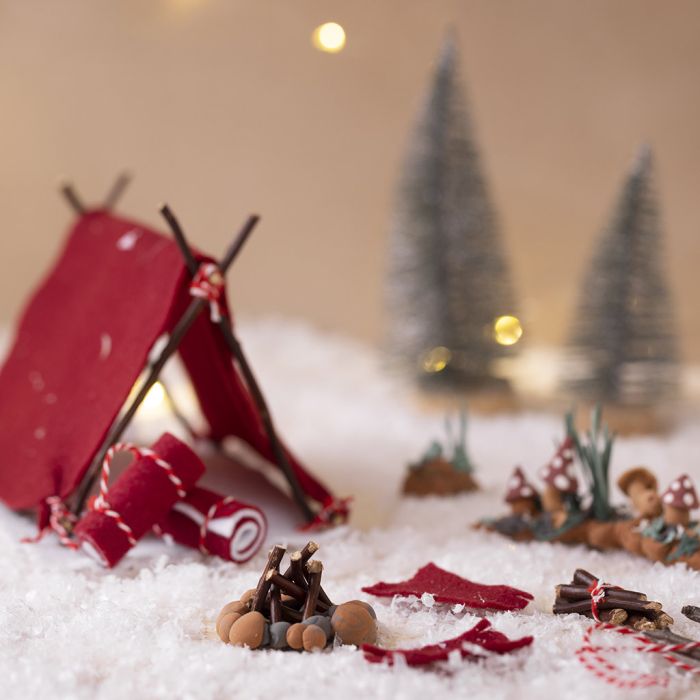 L'elfo va in campeggio