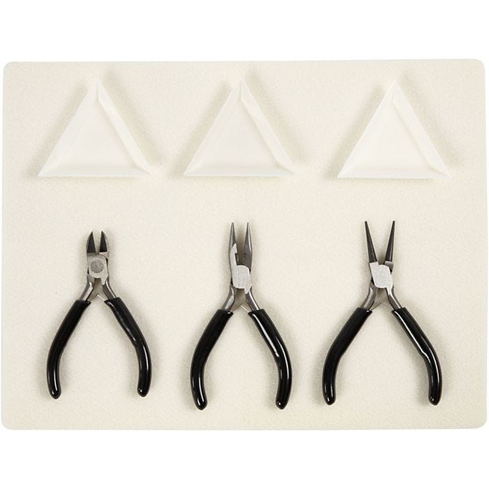 Kit Strumenti per Gioielli, L: 10+11+12 cm, 1 set
