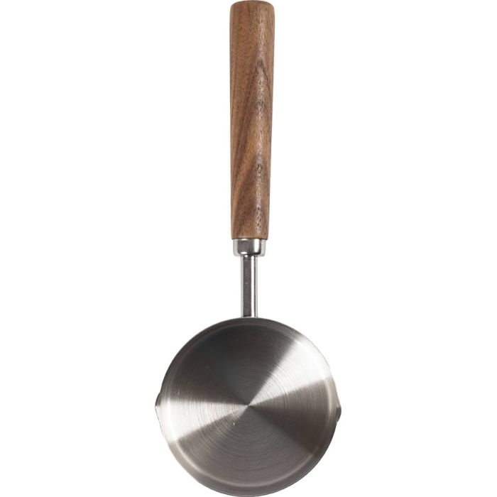 Mestolo per colare il peltro, P: 3,5 cm, L: 19, diam 7,3 cm, 1 pz