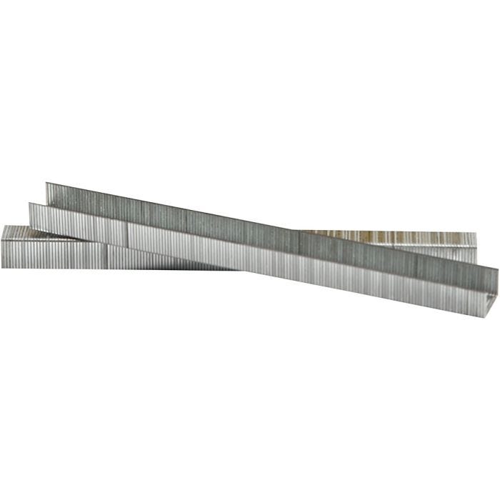 Graffette, H: 8 mm, L: 10,5 mm, spess. 0,7 mm, grigio, 1000 pz/ 1 conf.