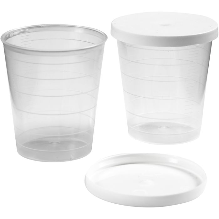 Bicchieri con tappo, 30 ml, 75 pz/ 1 conf.