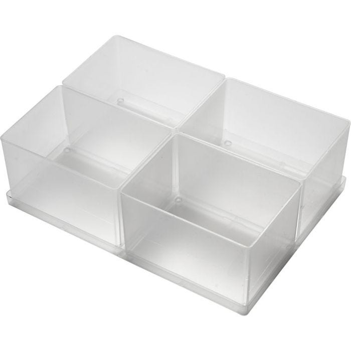 Scatola inserto, dim. BA7-1, H: 80 mm, misura 109x79 mm, 4 pz/ 1 conf.