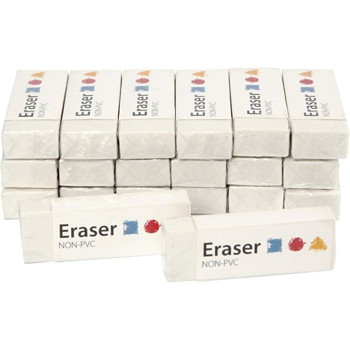 Gomma, misura 62x22x10 mm, 20 pz/ 1 conf.