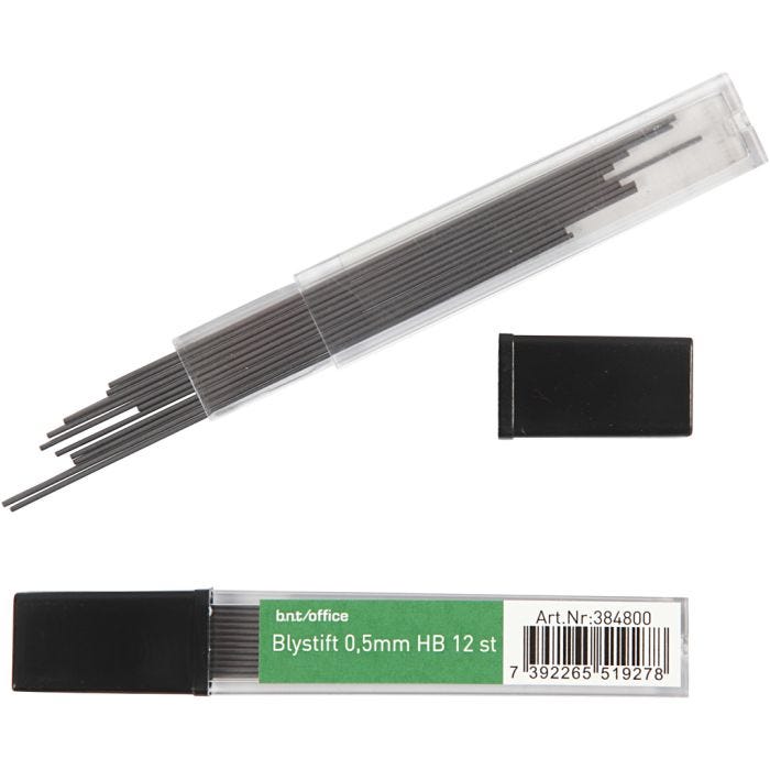 Mine di ricambio, spess. 0,5 mm, 24x12 pz/ 1 conf.
