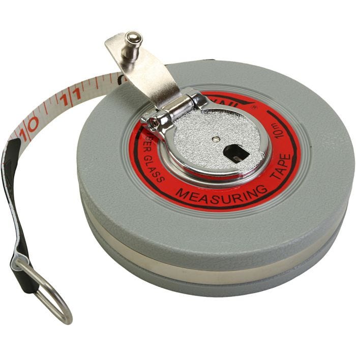 Metro a nastro Freemans, L: 10 M, 1 conf.