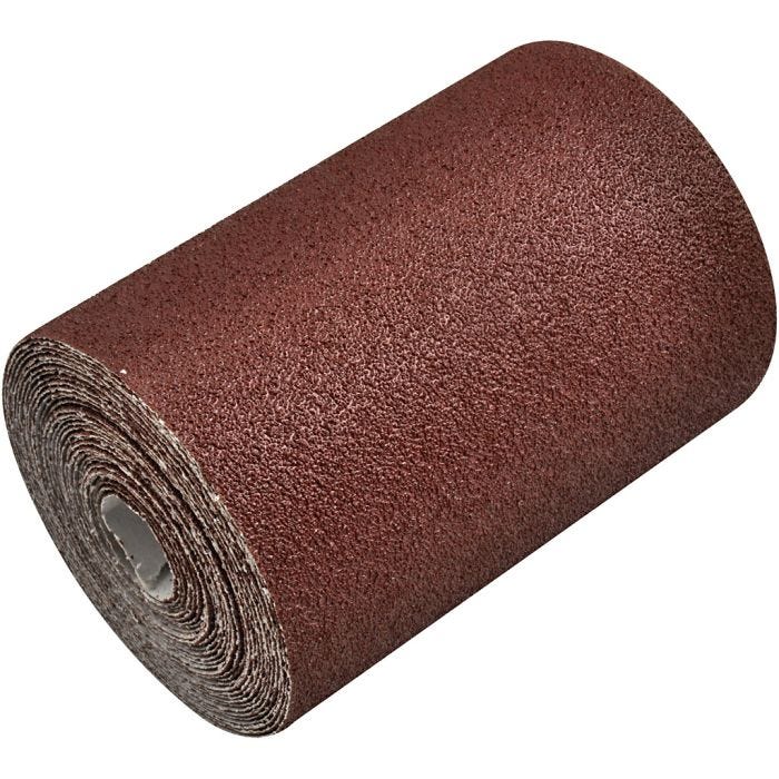 Carta vetrata, Grana 60, L: 11,5 cm, 5 m/ 1 rot.