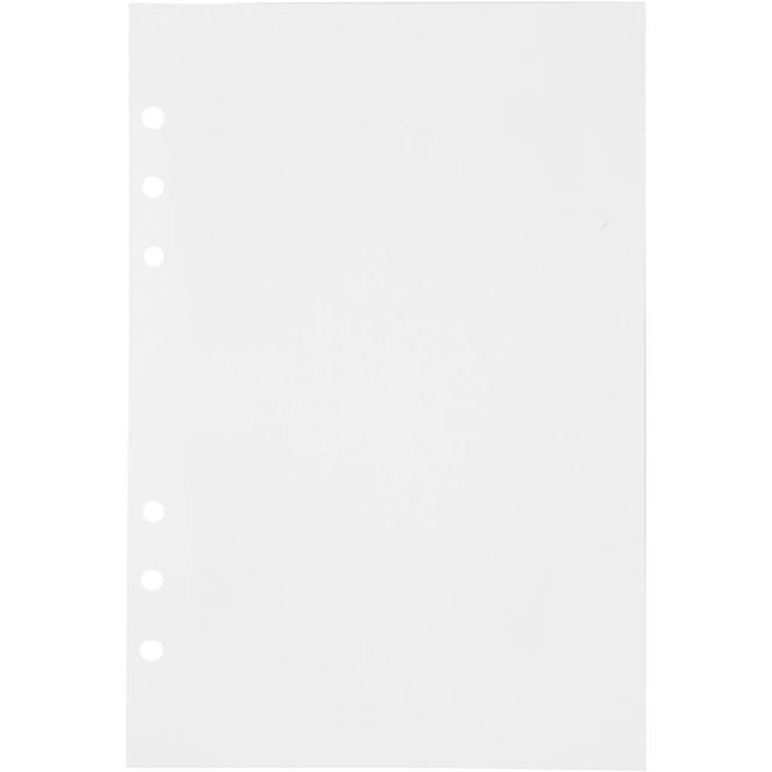 Pagine per calendario, misura 142x210 mm, Numero di pagina 36, 120 g, bianco, 1 pz