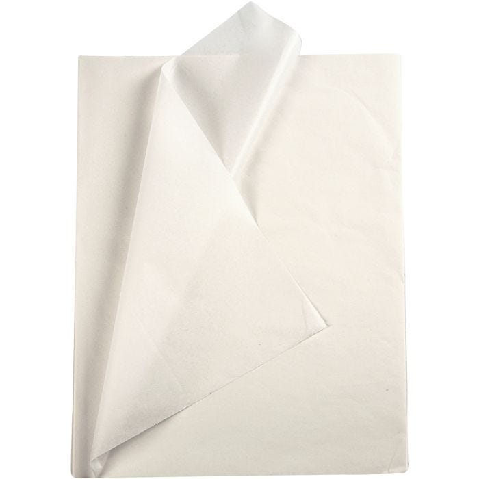 Carta Velina, foglio 50x70 cm, 17 g, bianco, 10 fgl./ 1 conf.
