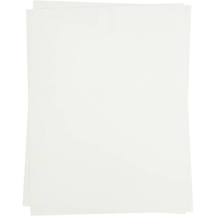 Foglio di trasferimento, foglio 21,5x28 cm, per stoffe chiare, transparent, 5 fgl./ 1 conf.