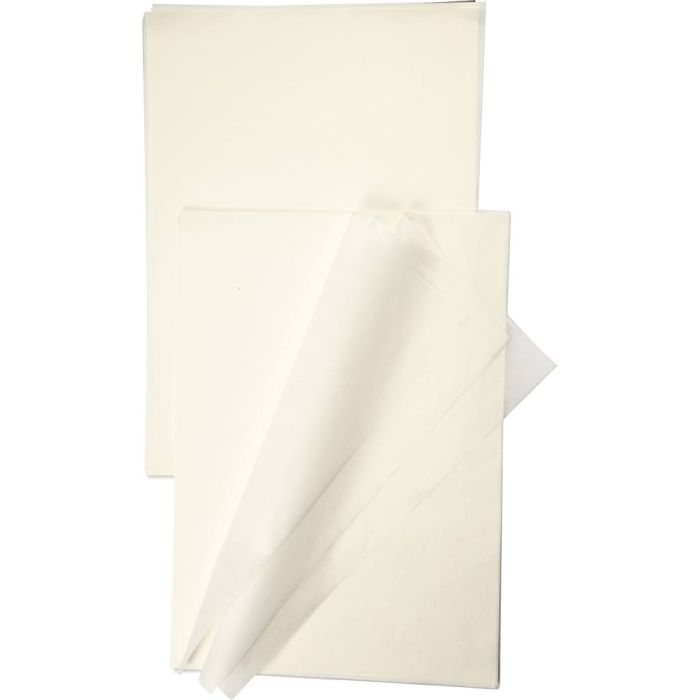 Imitazione Carta Riso Giapponese, A3, 14 g, bianco, 100 fgl./ 1 conf.
