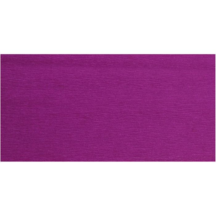 Carta Crespa, foglio 50x250 cm, violetto, 10 rot./ 1 conf.