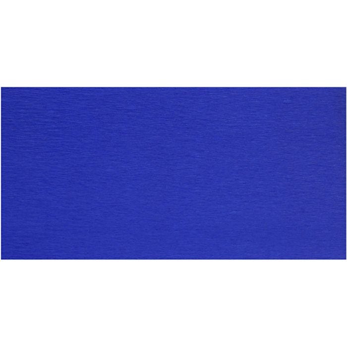 Carta Crespa, foglio 50x250 cm, blu, 10 rot./ 1 conf.