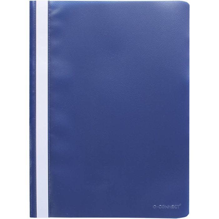 Cartelle di presentazione in plastica, blu, 1 pz