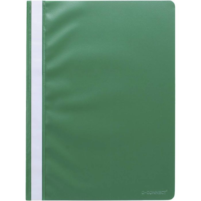 Cartelle di presentazione in plastica, verde, 1 pz