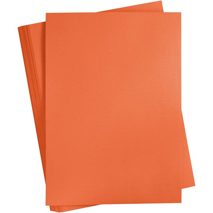 Cartoncino Colorato, A2, foglio 420x594 mm, 180 g, arancio, 100 fgl./ 1 conf.