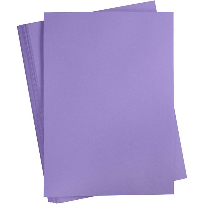 Cartoncino Colorato, A2, foglio 420x594 mm, 180 g, viola, 100 fgl./ 1 conf.