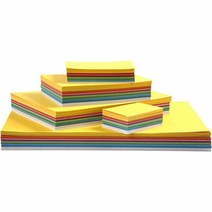 Cartoncino Primavera, A2,A3,A4,A5,A6, 180 g, colori asst., 1800 fgl. asst./ 1 conf.
