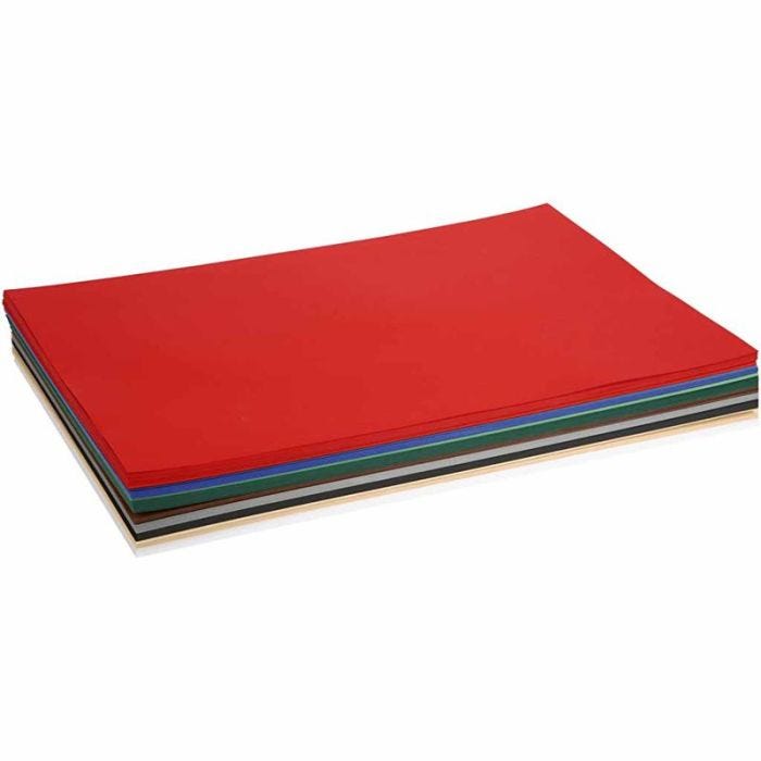 Cartoncino Natale, A2, foglio 420x594 mm, 180 g, colori asst., 300 fgl. asst./ 1 conf.