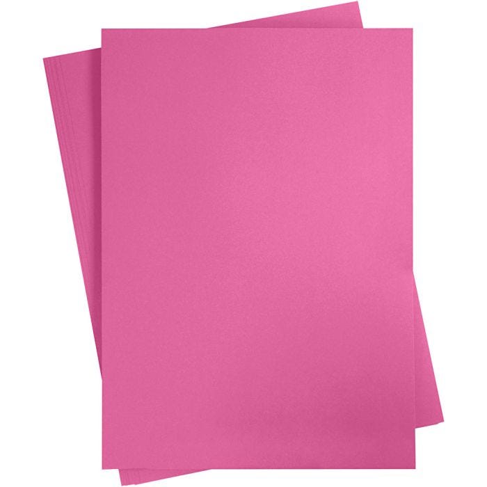 Cartoncino Colorato, A2, foglio 420x594 mm, 180 g, rosa, 10fgl./ 1 conf.