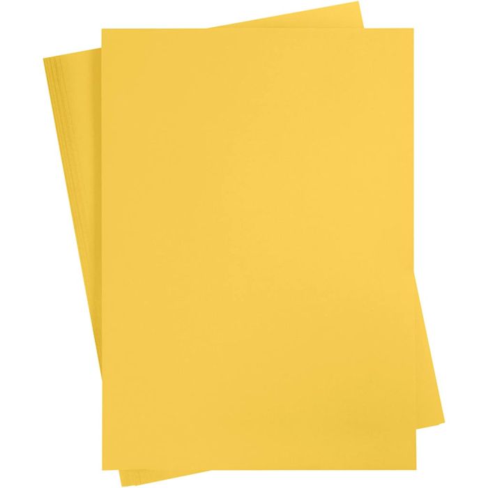 Cartoncino Colorato, A2, foglio 420x594 mm, 180 g, giallo sole, 10 fgl./ 1 conf.