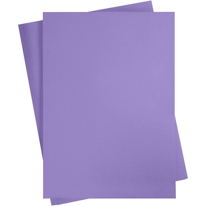 Cartoncino Colorato, A2, foglio 420x594 mm, 180 g, viola, 10 fgl./ 1 conf.