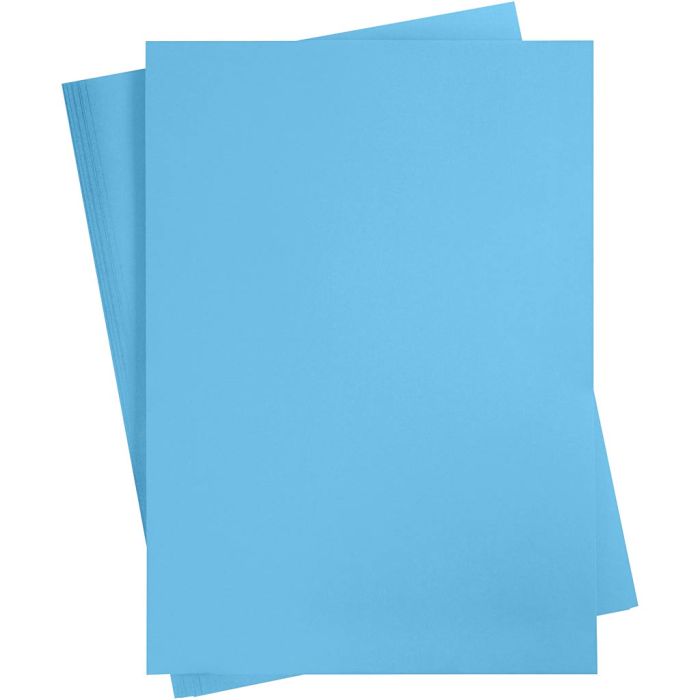 Cartoncino Colorato, A2, foglio 420x594 mm, 180 g, blu, 10 fgl./ 1 conf.