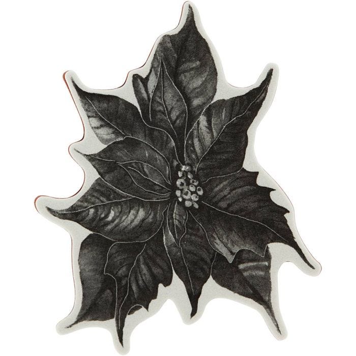 Timbro di gomma, Stella di Natale, H: 5 mm, misura 14x11 cm, 1 fgl.