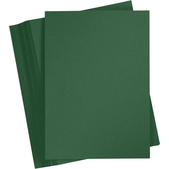 Cartoncino Colorato, A5, 180 g, verde scuro, 100 fgl./ 1 conf.