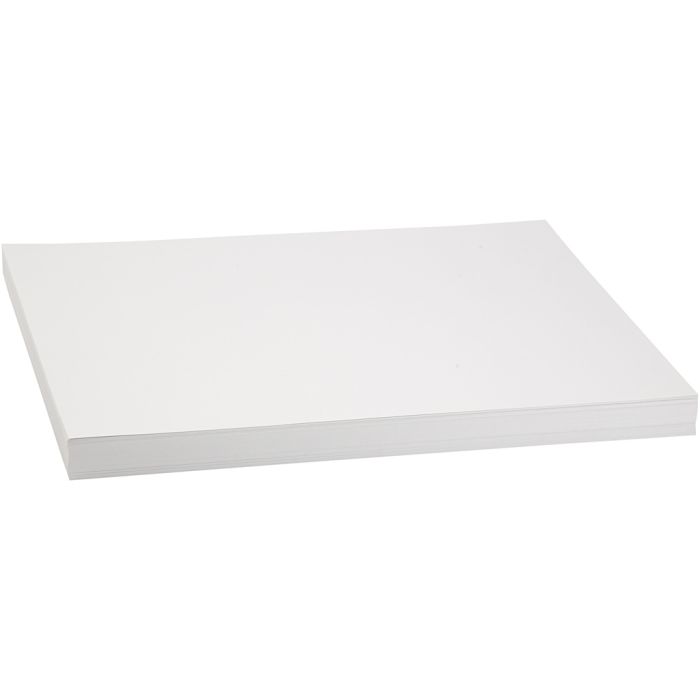 Cartoncino colorato, A3, foglio 297x420 mm, 250 g, bianco, 100 fgl./ 1 conf.