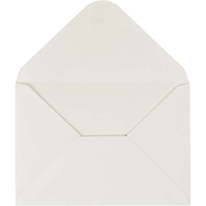 Busta, dim. busta 11,5x16 cm, 110 g, avorio, 10pz/ 1 conf.