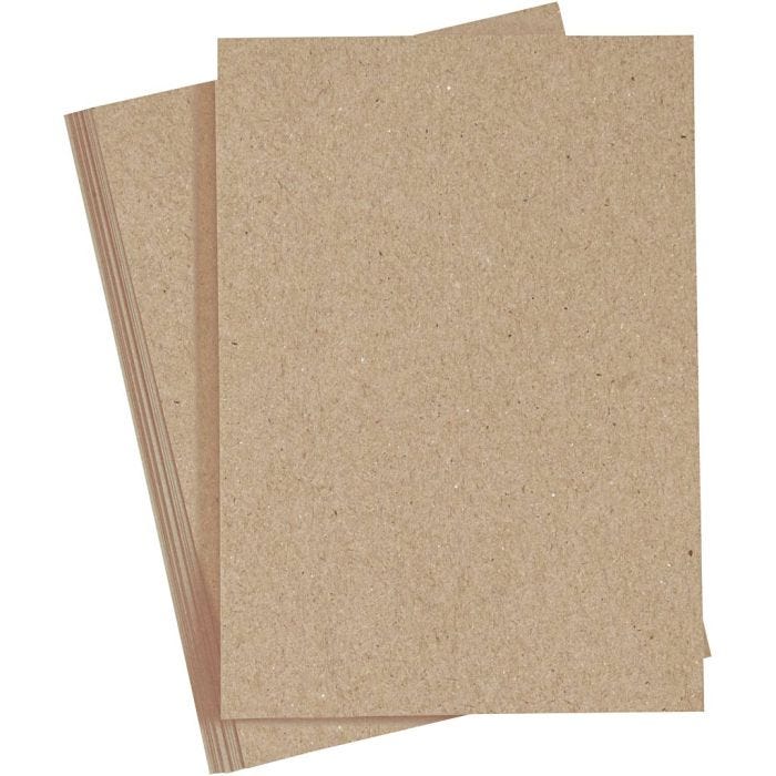 Biglietto, A4, foglio 210x297 mm, 220 g, natural, 10 pz/ 1 conf.