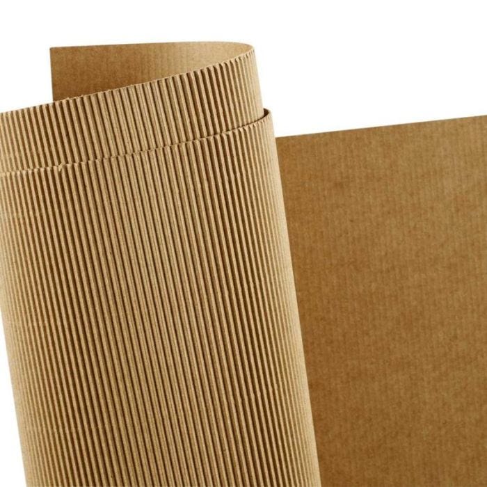 Cartoncino corrugato, foglio 50x70 cm, 120 g, 10 fgl./ 1 conf.