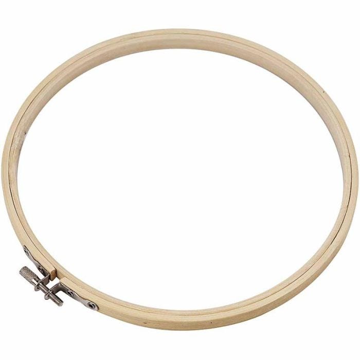 Telaio da ricamo, diam 20 cm, 1 pz