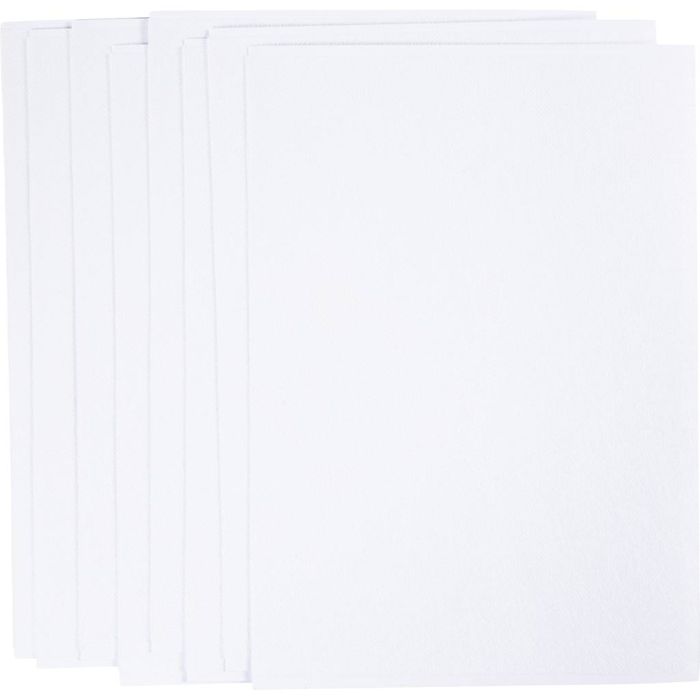 Carta idrosolubile da ricamo, A5, foglio 148,5x210 mm, bianco, 8 fgl./ 1 conf.