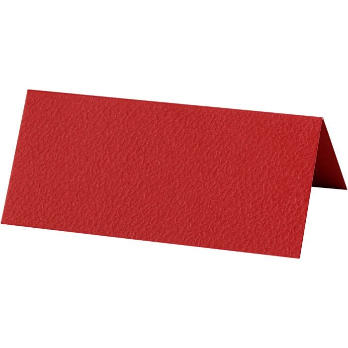 Segnaposto da tavolo, misura 9x4 cm, 220 g, rosso, 10pz/ 1 conf.