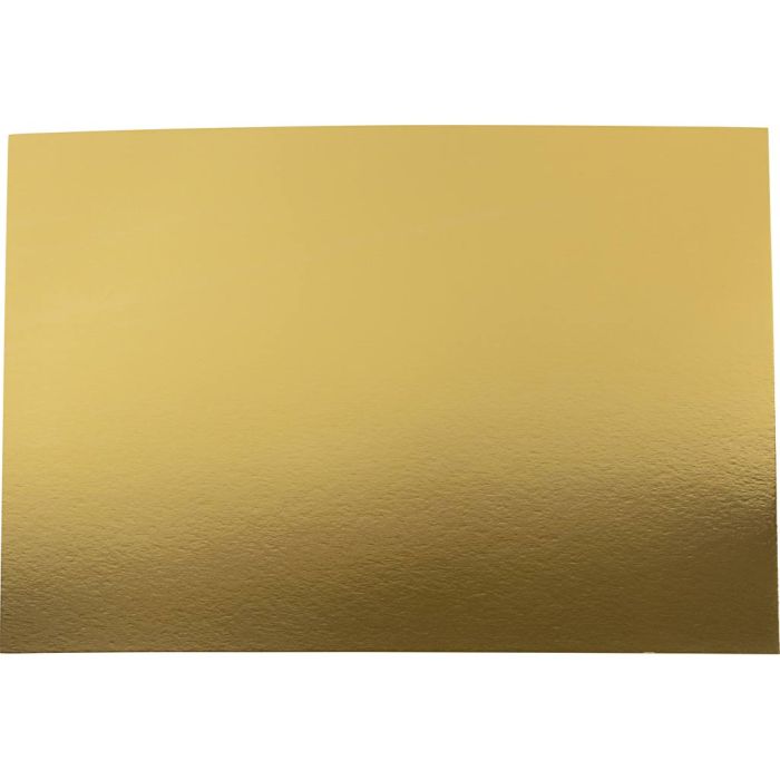 Cartoncino metallizzato, A2, foglio 420x594 mm, 280 g, oro, 10 fgl./ 1 conf.